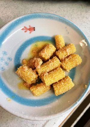 ヤングコーンの明太子炒め-レシピのメイン写真