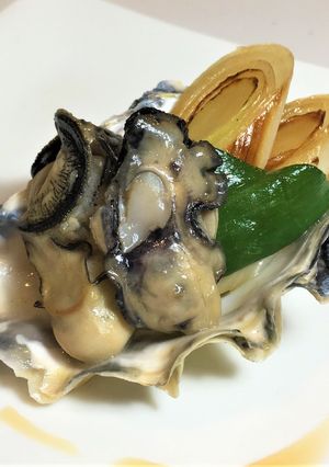 牡蠣とネギ焼き【クエだしの素】：よか魚-レシピのメイン写真