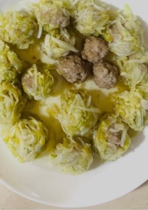 電子レンジで❣️キャベツで焼売-レシピのメイン写真