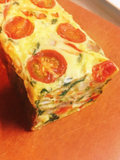 たっぷり野菜のケークサレ-レシピのメイン写真