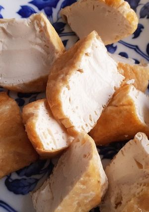 手作り厚揚げ 簡単に美味しく-レシピのメイン写真