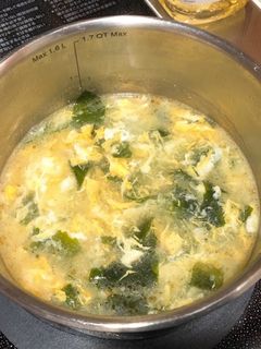 わかめたまごスープ-レシピのメイン写真