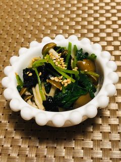 三つ葉としめじの和え物-レシピのメイン写真