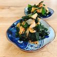 わかめとキムチの海苔ナムル