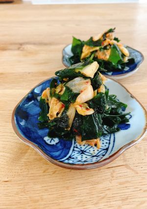 わかめとキムチの海苔ナムル-レシピのメイン写真