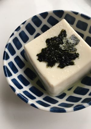 オリーブオイルと塩で簡単やっこ-レシピのメイン写真