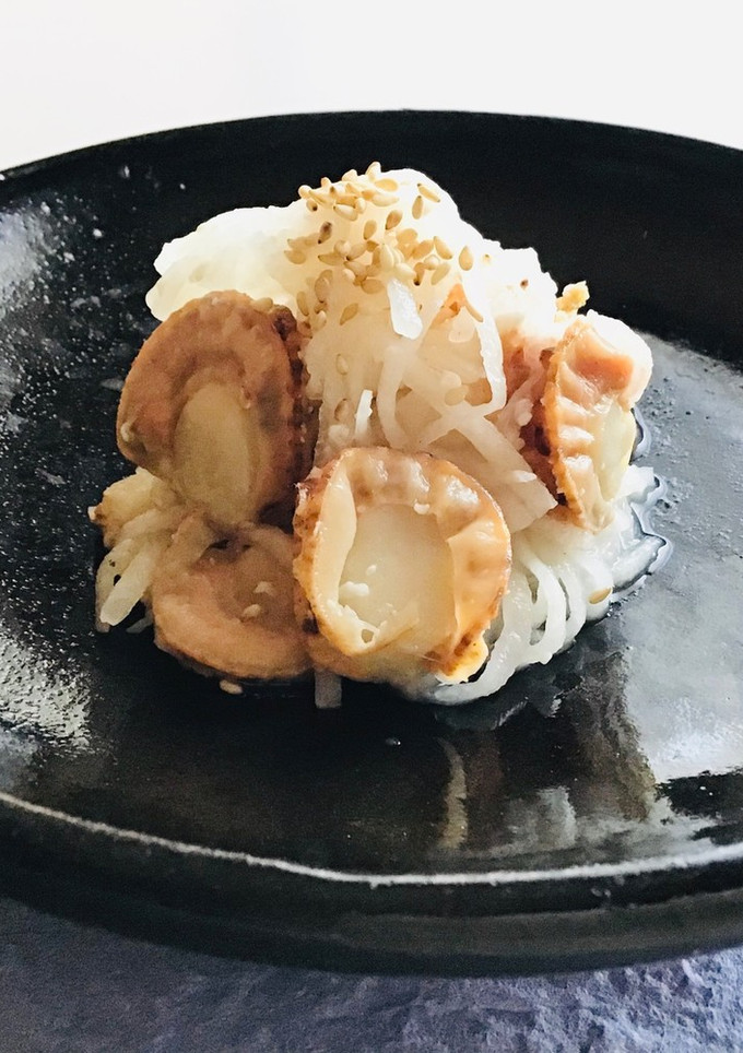 和風　ホタテと大根を塩麹で-レシピのメイン写真