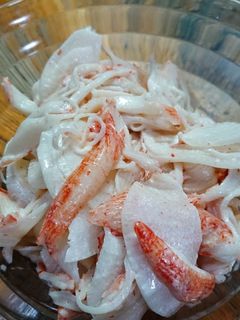 大根とカニかまの和え物-レシピのメイン写真