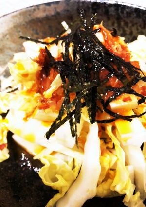 白菜のTKGサラダ-レシピのメイン写真