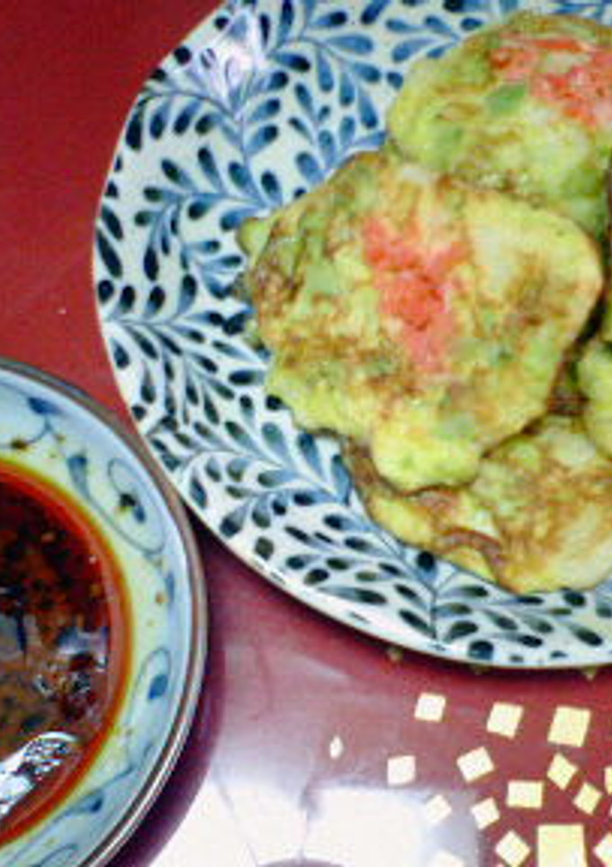枝豆と長芋の落とし焼き-レシピのメイン写真