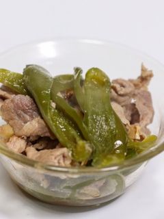 豚こま肉とピーマンのしぐれ煮-レシピのメイン写真