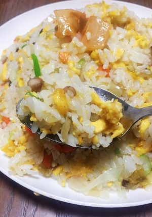 美味しい!旦那さんが上手な卵炒飯-レシピのメイン写真