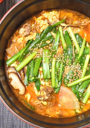 野菜たっぷりユッケジャン!-レシピのメイン写真