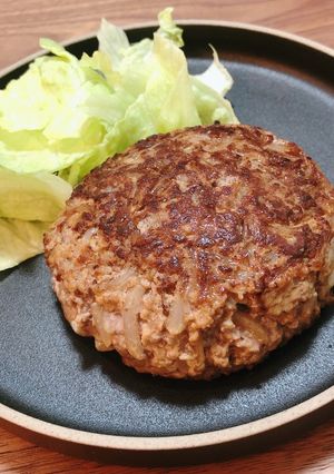 材料3つ！もやしハンバーグ-レシピのメイン写真