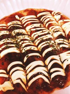 たこ焼きの粉で作るもっちりお好み焼き-レシピのメイン写真
