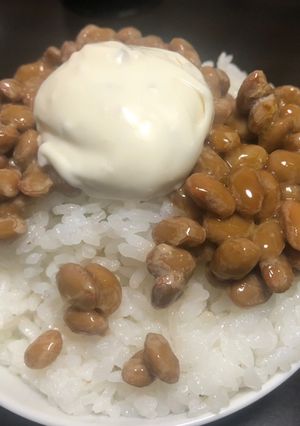 まんが日本昔ばなし盛り納豆タルタルごはん-レシピのメイン写真