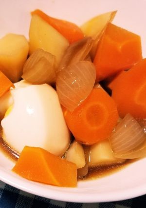 簡単乱切り煮物-レシピのメイン写真