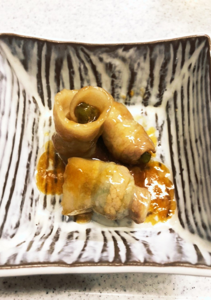 春　ふきのとうの肉巻き-レシピのメイン写真
