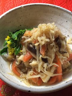 切り干し大根の煮物-レシピのメイン写真