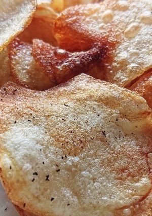 おうちで揚げたてポテトチップス-レシピのメイン写真