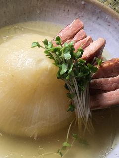 玉ねぎとベーコンのスープ煮-レシピのメイン写真