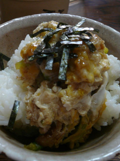 春菊玉子丼-レシピのメイン写真