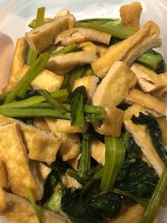 小松菜と油揚げの煮浸し-レシピのメイン写真