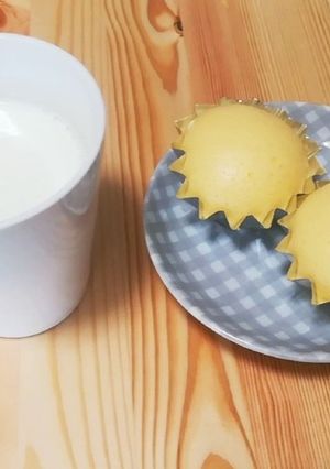 ふわふわ☆基本の蒸しパン-レシピのメイン写真