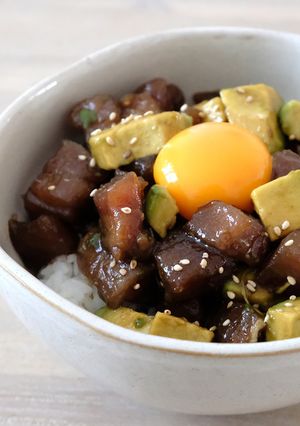 超簡単♡まぐろアボカド丼-レシピのメイン写真