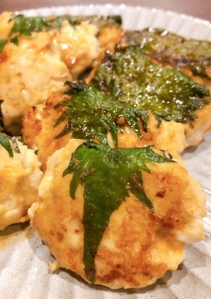 はんぺんでふわふわ！鶏ひき肉ハンバーグ-レシピのメイン写真