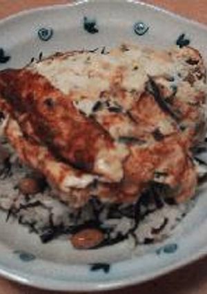 ひじタマ丼-レシピのメイン写真