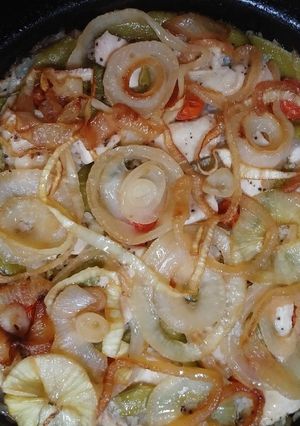 新玉スナップえんどう鶏肉パエリア(簡単)-レシピのメイン写真