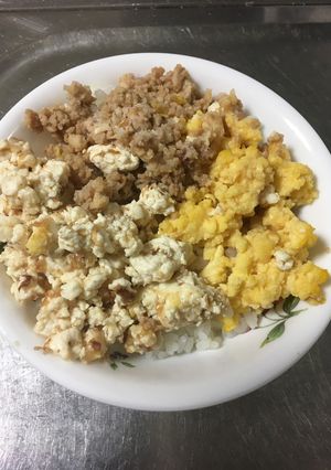 お手軽3色丼-レシピのメイン写真