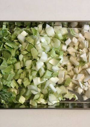 捨てないで！カリフラワーの葉っぱと茎活用-レシピのメイン写真