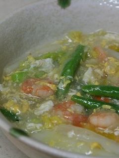 エビと白菜の卵とじ♪-レシピのメイン写真