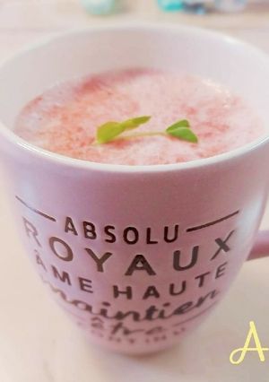 簡単！美味しい！いちごスムージー♡-レシピのメイン写真