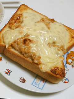 ★ひきわり納豆マヨチーズトースト -レシピのメイン写真