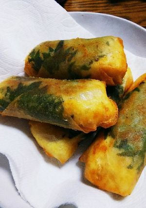 外パリ中ふわっ☆ヘルシーな豆腐春巻き-レシピのメイン写真