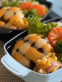 あみあみチーズハンバーグ-レシピのメイン写真