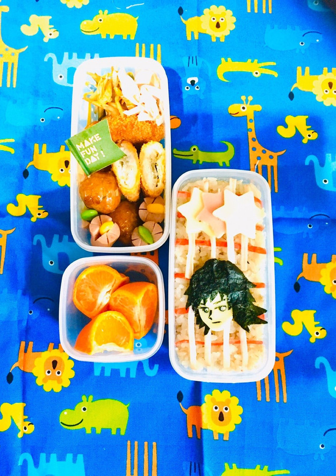 簡単　キャラ弁　鬼滅の刃6-レシピのメイン写真