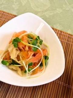 ピーラーサラダ(透析食)-レシピのメイン写真