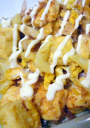 イエローカレーdeキャベツチャンプルー-レシピのメイン写真