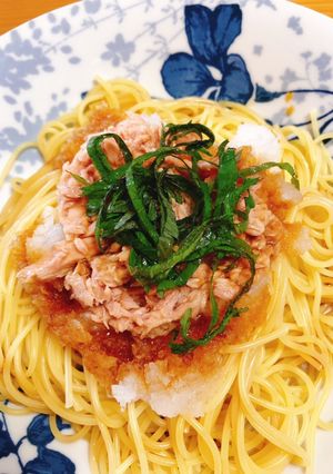 ツナおろしパスタ-レシピのメイン写真