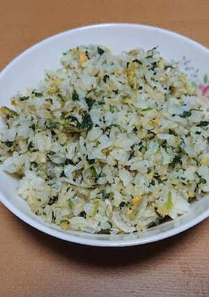 ほうれん草とじゃこチャーハン-レシピのメイン写真