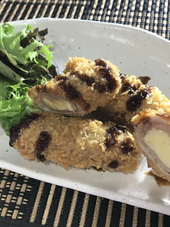 【美人レシピ】豚肉とチーズの一口カツ-レシピのメイン写真
