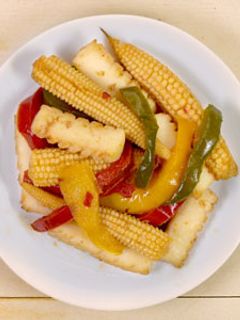 ☆イカとヤングコーンの豆板醤炒め☆-レシピのメイン写真