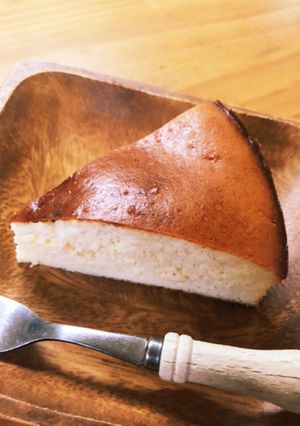 混ぜて放置！プロテインチーズケーキ-レシピのメイン写真