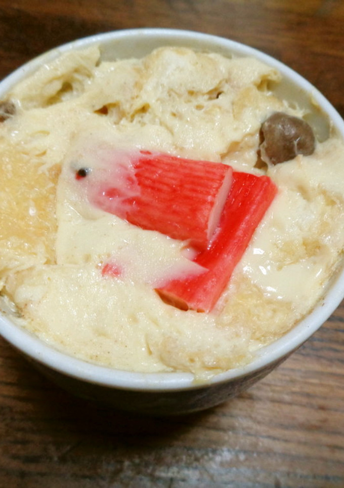 カニだしの茶碗蒸し-レシピのメイン写真