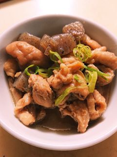 鶏皮の味噌煮-レシピのメイン写真