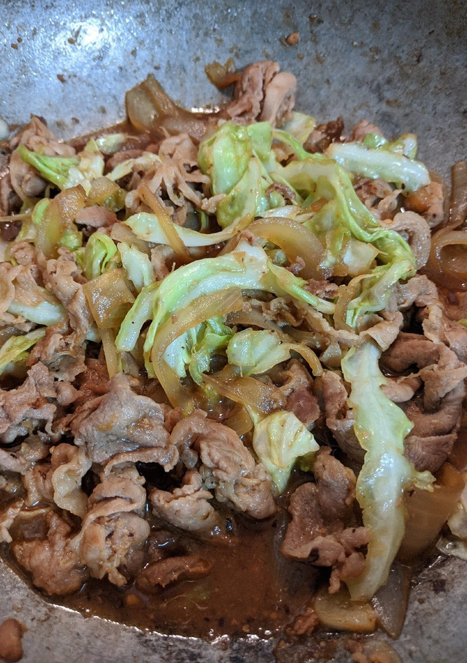 豚肉のこま切れで味噌炒め-レシピのメイン写真